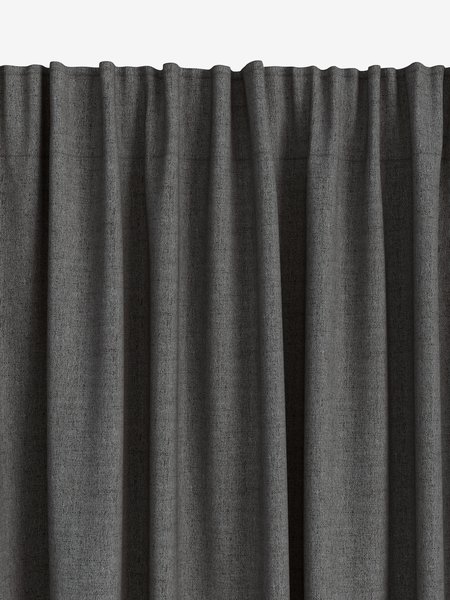 Gardin lystett ALDRA 1x140x300cm mørk grå