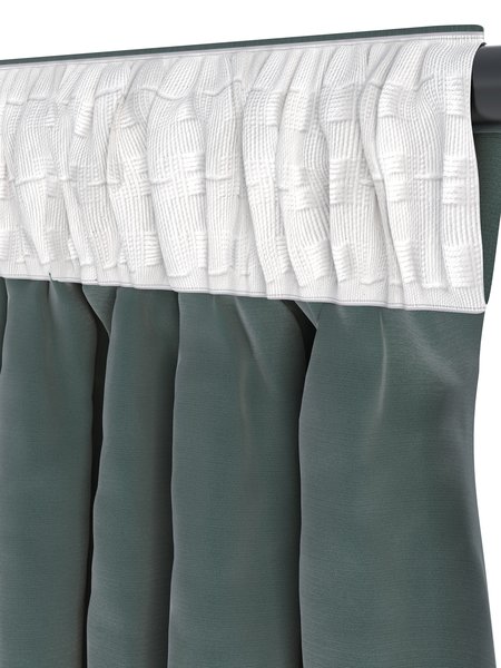 Tenda AUSTRA 1 x 140x300 cm velluto verde
