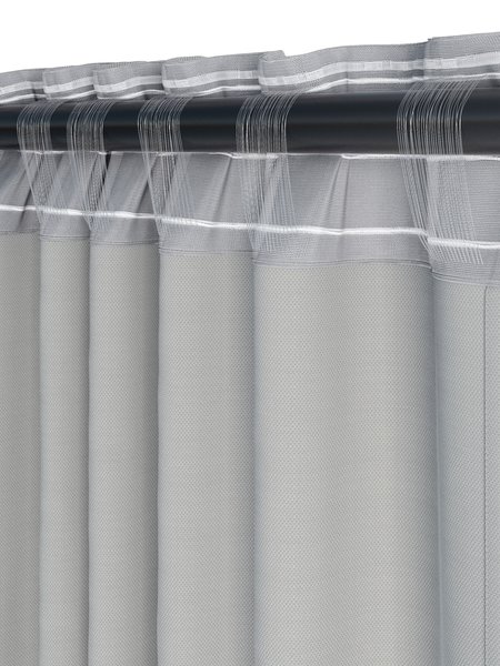 Curtain ROXEN 1x140x245 grey