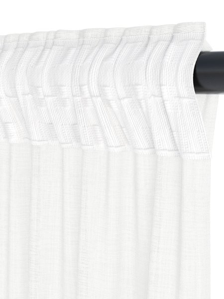 Zavesa GOLTA 1x140x245 bela