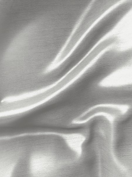 Rideau LUPIN 1x140x300 aspect soie argenté