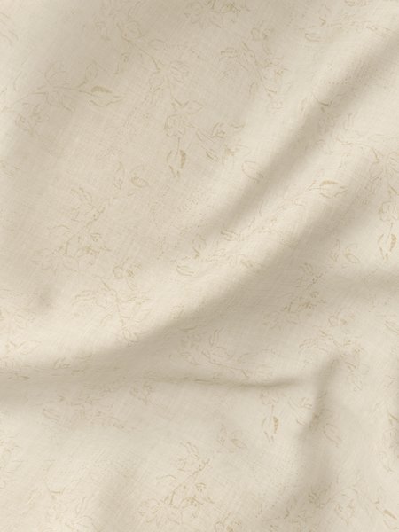 Curtain BIRKHOLM 1x140x245 flower beige