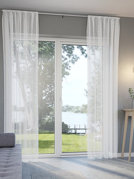 Curtain MARISKO 1x140x300 white