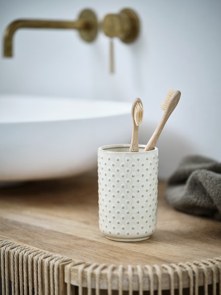 Toothbrush holder BOTSMARK beige