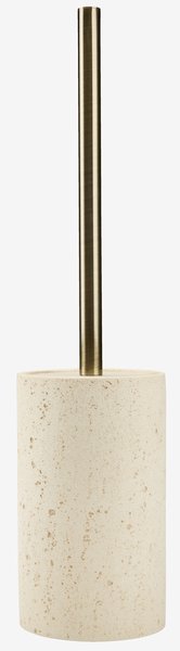 Toilet brush TORUP beige stone