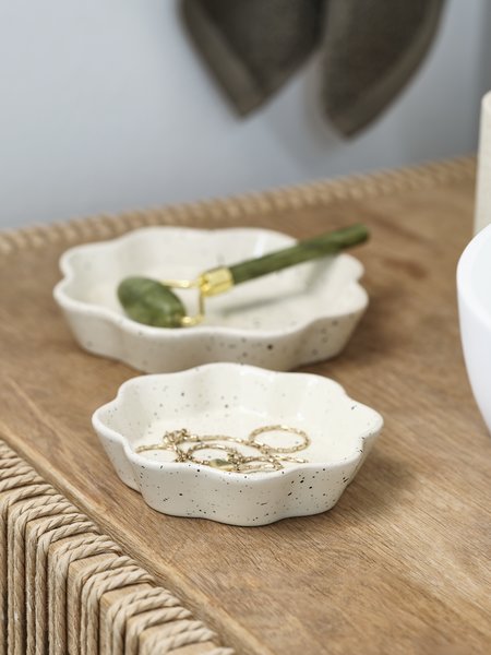 Trinket dish STENSTORP D11 / D14 stoneware 2 pieces