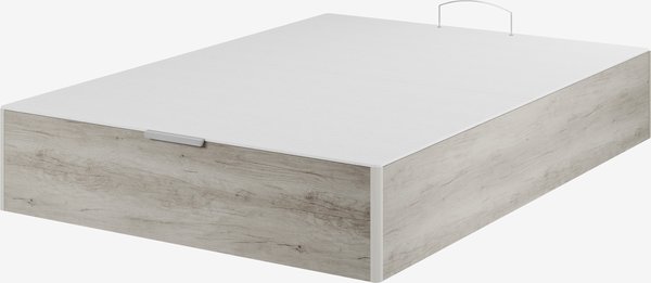 Canapé 135x190cm URUNDA GA55 gris claro