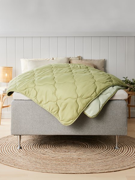 Synthetisch dekbed 135x200 STETINDEN zomer groen