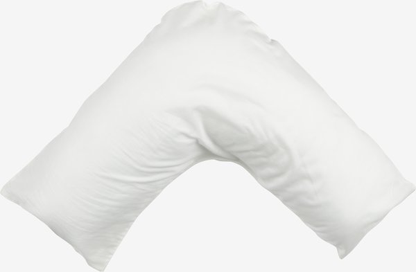 Pillowcase LONE 58x75x20 v-shaped white