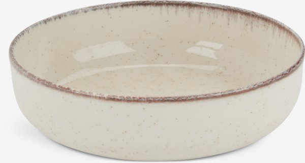 Skål FERDUS Ø15cm stentøj beige