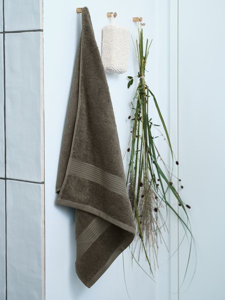 Drap de bain KARLSTAD 100x150 olive KRONBORG