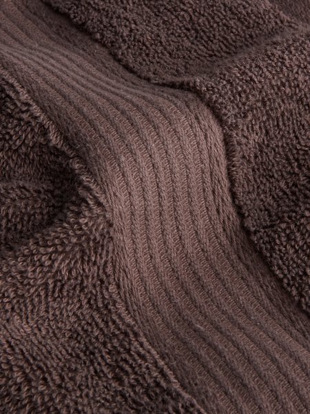 Guest towel KARLSTAD 40x60 dark brown KRONBORG