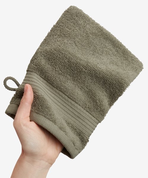 Gant de toilette KARLSTAD 15x21 olive