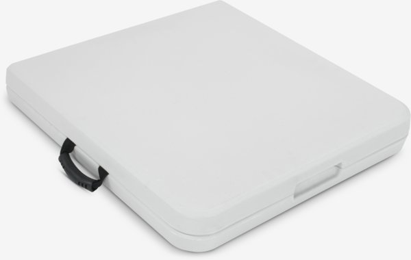 Table pliante HOLMEN l62xL124 blanc