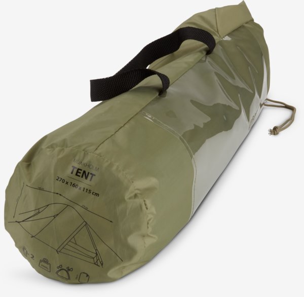 Tenda MUNKHOLM 2 posti verde/grigio