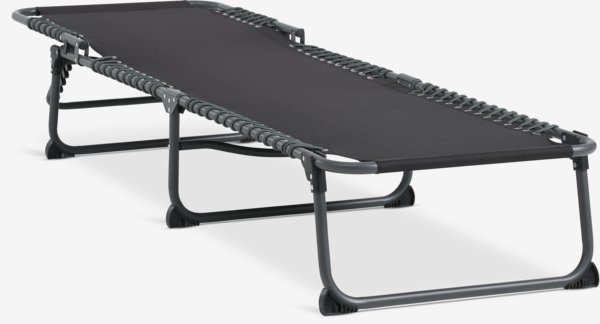 Шезлонг HALDEN Ш60xД189 черен