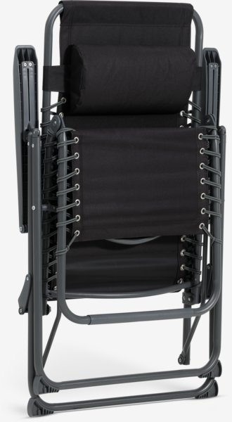 Lounger ULFBORG black