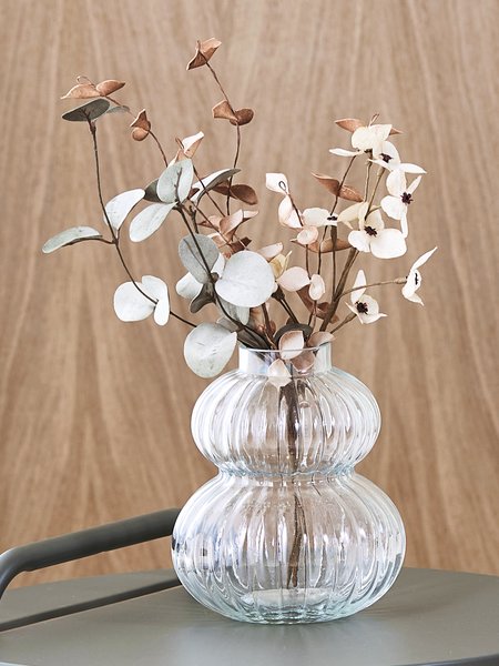 Vase BUSTER D14xH16cm clear
