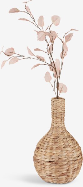 Vaso per fiori BJERKE Ø25xH41 cm naturale