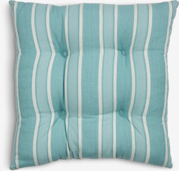 Coussin de chaise MISTEL 40x40x7 bleu