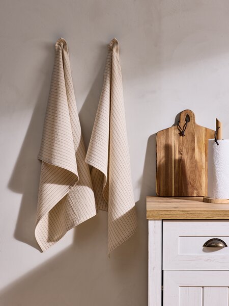 Tea towel RYLLIK 50x70 natural pack of 2