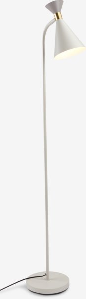 Lampa podłogowa JONATHAN Ś22xW138cm beżowy/szary