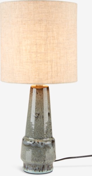 Lampada da tavolo VIGGO Ø21xH47 cm grigio