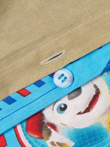 Completo copripiumino PAW PATROL 155x220 cm blu