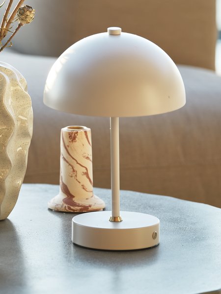 Lampă baterii KENT Ø16x25cm touch și temporizator