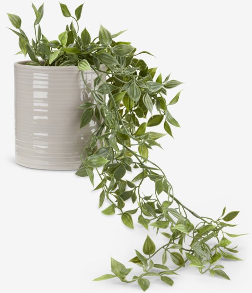 Kunstig plante OLIVER t/ophæng m/potte