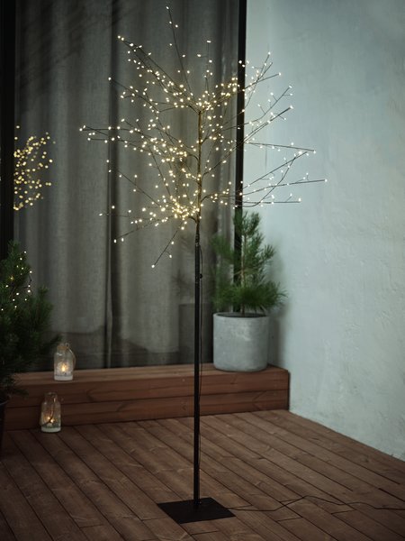 LED svietiaci strom ALBIT V200 cm so 400 LED a časovačom