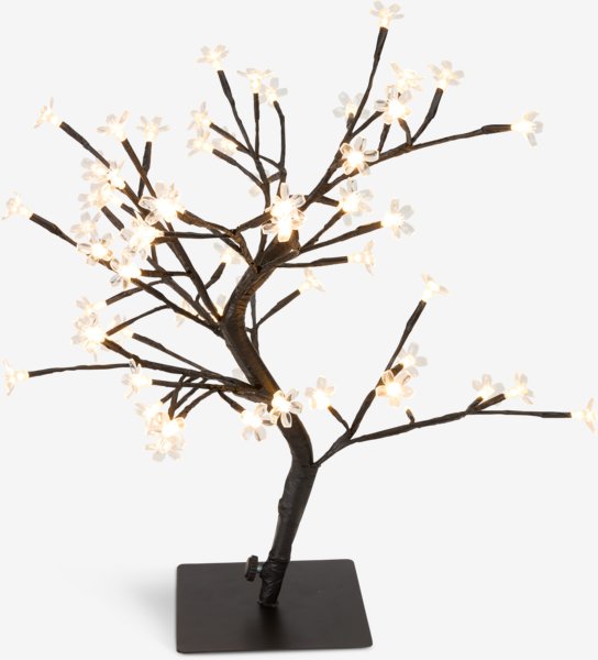 LED light tree BONSAI H45cm with 64 LED and timer