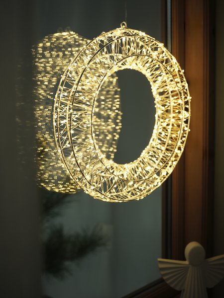 Couronne de Noël SPESSARTIN Ø36cm a/LED et minuterie