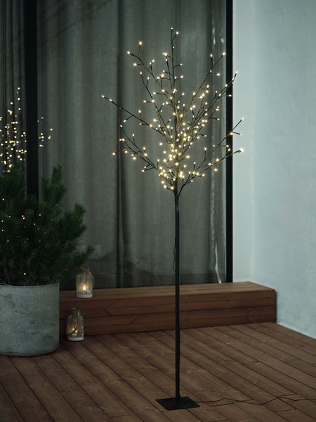 Lystræ udendørs SANDROSE H180cm m/180 LED og timer