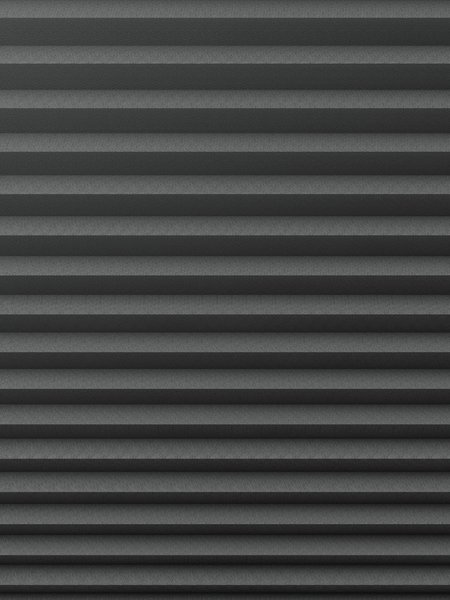 Store plissé occultant HVEN 90x130cm gris double sens