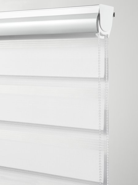 Roller blind Duo ALSTEN 100x180cm with cassette white