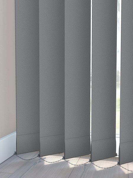 Blackout vertical blind FERAGEN 200x250cm grey
