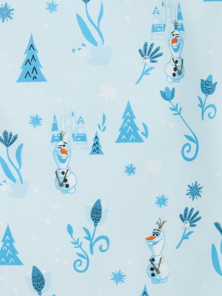 Povlečení FROZEN 140x200 světle modrá