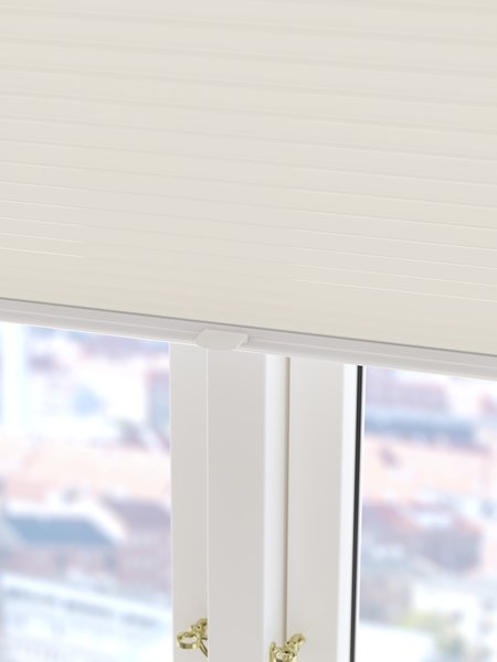 Verdunkelungsplissee HVEN 75x130cm weiss up/down