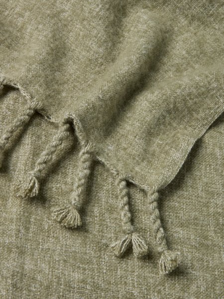 Plaid REINFANN 130x170 groen wolmix