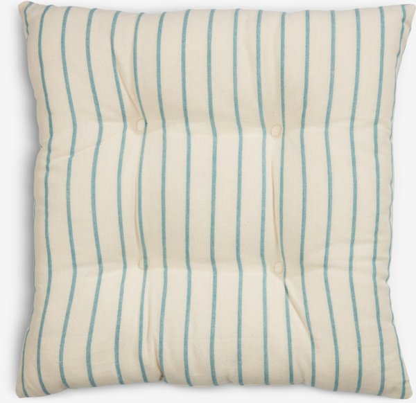 Coussin de chaise MISTEL 40x40x7 bleu