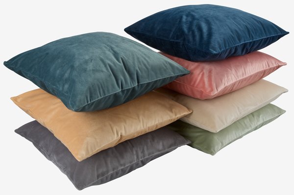 Housse de coussin ERTEVIKKE 50x50 pétrole