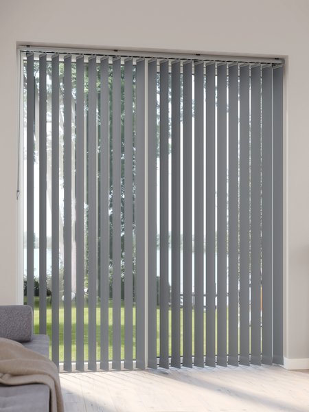 Blackout vertical blind FERAGEN 200x250cm grey