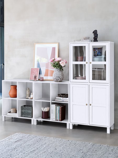 Cabinet SKALS 4 compartments white