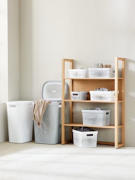 Cesto per la biancheria INFINITYplastica bianco
