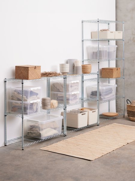 Étagère VINDINGE 6 tablettes chrome