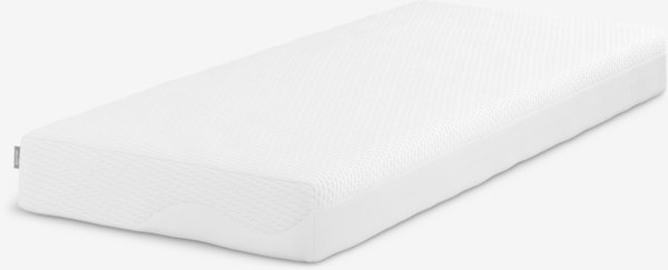 Matelas en mousse 80x200cm WELLPUR GLOMMA GF30 blanc