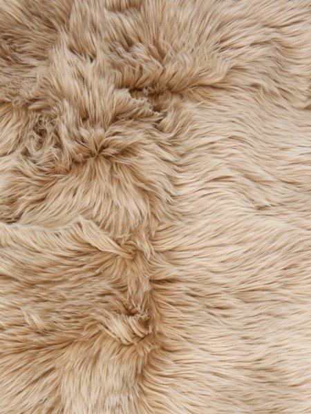 Faux lambskin TAKS 60x160 beige