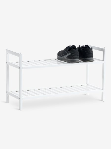 Shoe rack UGGERBY 2 shelves white