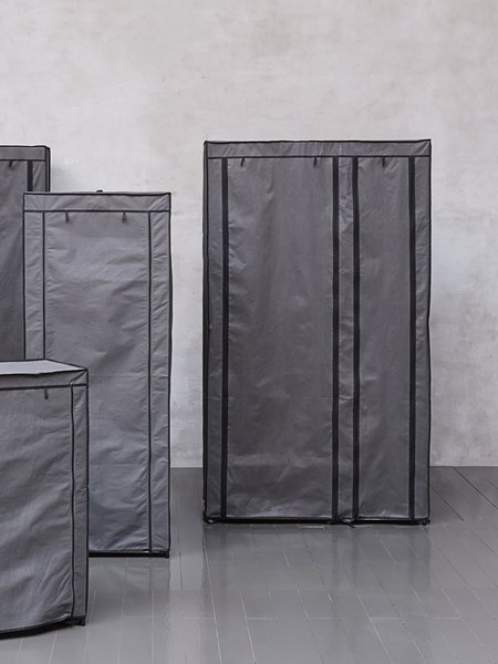 Armadio DAMHUS 149x174 cm grigio scuro